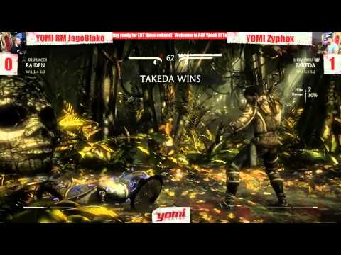 Yomi Gaming MKX Kombat Tuesday Week 8 Winner's Bracket YOMI RM JagoBlake vs YOMI Zyphox