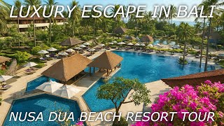 Luxury Escape in Bali | Nusa Dua Beach Hotel Tour 🌴✨