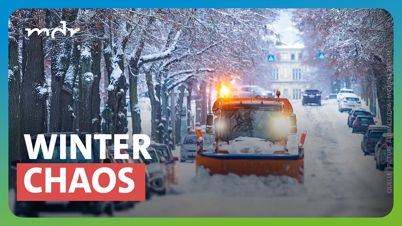 Wintersturm "Elli" bringt Schnee und Eis nach Mitteldeutschland | MDR um 4 | MDR