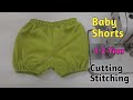 Baby Shorts Cutting And Stitching 1 2 Year Baby Shorts Shorts Pant Baby Bloomer Silai Time