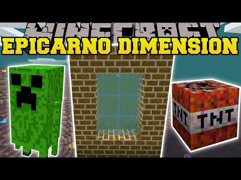PopularMMOs I HungerGames - Minecraft: EPICARNO DIMENSION MOD - Mod Showcase