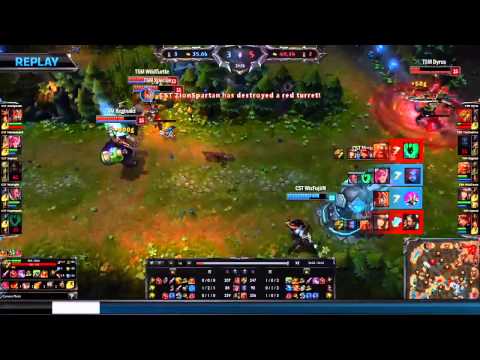 What Dyrus thinks during a towerdive - LCS Funny