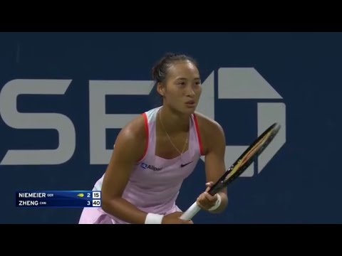 Qinwen Zheng vs Jule Niemeier US OPEN Tennis Coverage