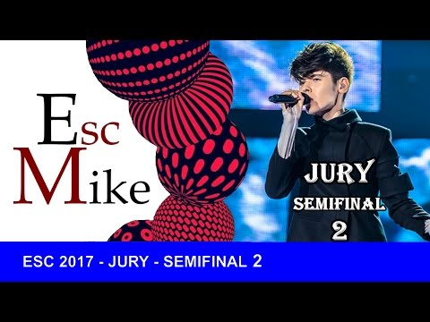 Eurovision 2017 - Jury Results (Semi - Final 2)