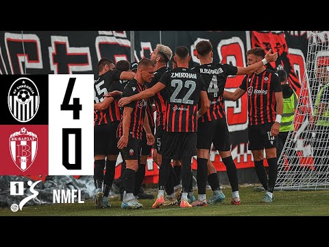 24/25 | Shkëndija 4 - 0 Vardar | HIGHLIGHTS | NMFL Game 8