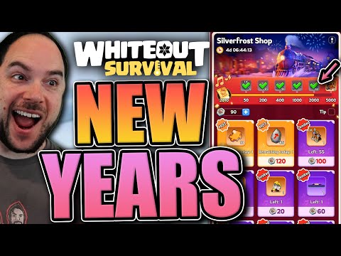 Silverfrost New Years Shop! [here's what I'm getting, also SvS prep] Whiteout Survival