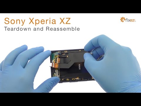 Sony Xperia XZ Teardown and Reassemble - Fixez.com