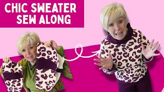 This leopard print serger project is so satisfying | Neige Sew Along