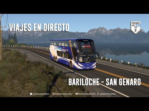 DE TURISMO!!🚌 | BARILOCHE - SAN GENARO (SANTA FE) !!🚍| ETS 2 MAPA CEIBO | NO ES SIMULADO.