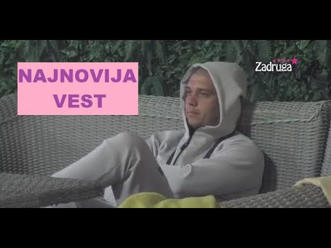 NOVA DRAMA - Dejan neraspoložen zbog OVOGA a Aleks URADILA OVO #zadruga #zadrugainfo