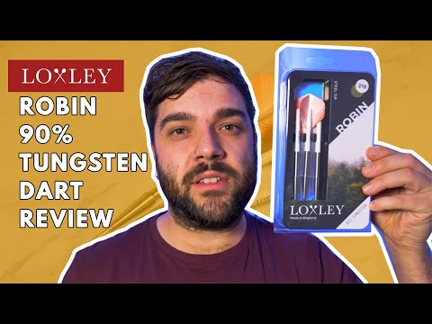 The Most Unique Dart I Have Ever Seen! Loxley Robin 21g 90% Tungsten Darts Review