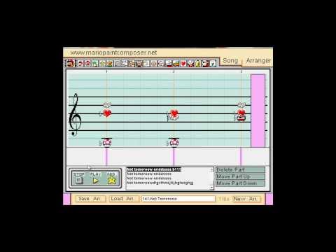 Polaries - Silent Hill Not Tomorrow (MarioPaintComposer)