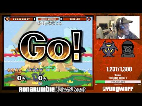 Rona Rumble: West Coast IX | Winner's Quarters | Smashdaddy (Fox) vs Ringler (DK)