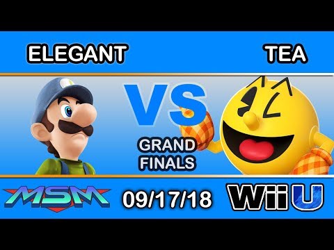 MSM 158 Us | Elegant(Luigi) vs Tea(Pacman) Grand Final - Smash 4