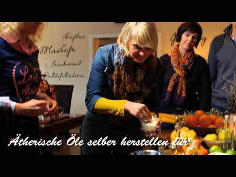 Ätherische Duft-Öle und Hydrolate selbst herstellen  - Kurs von aetherisches-oel.info