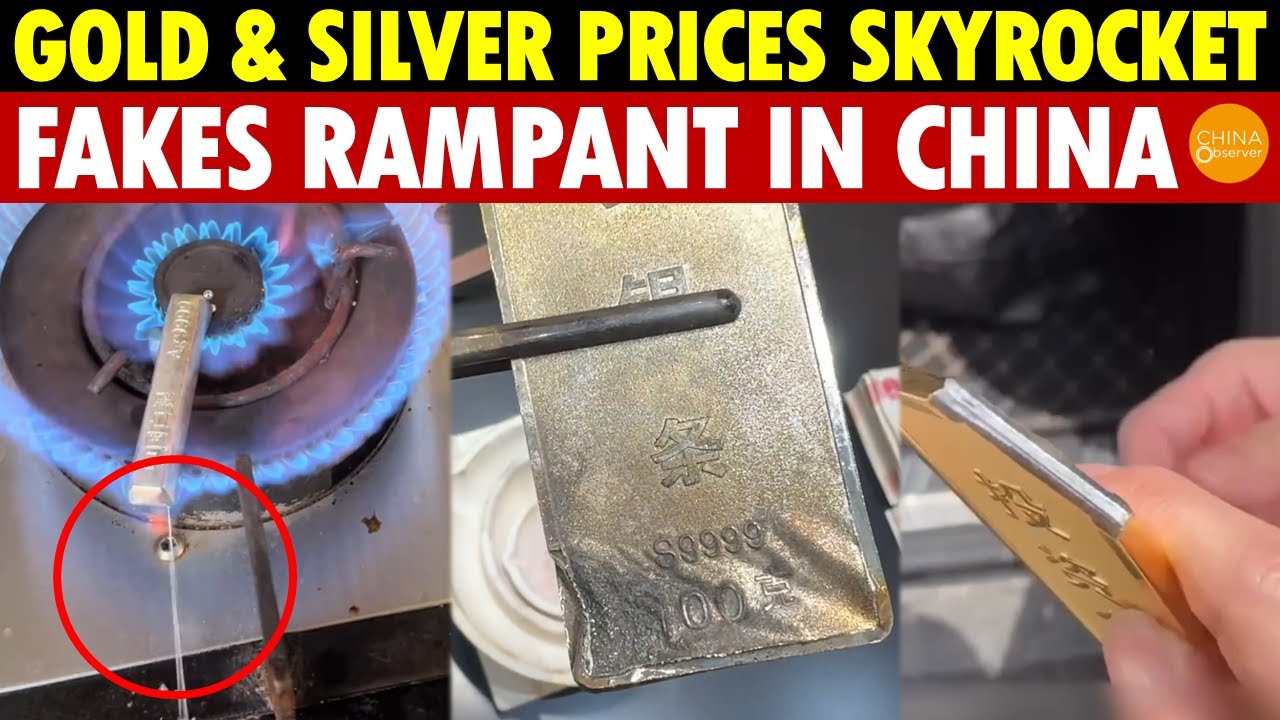 Gold and Silver Prices Skyrocket, Fakes Rampant in China, 80% of Online Purchases Are Fake