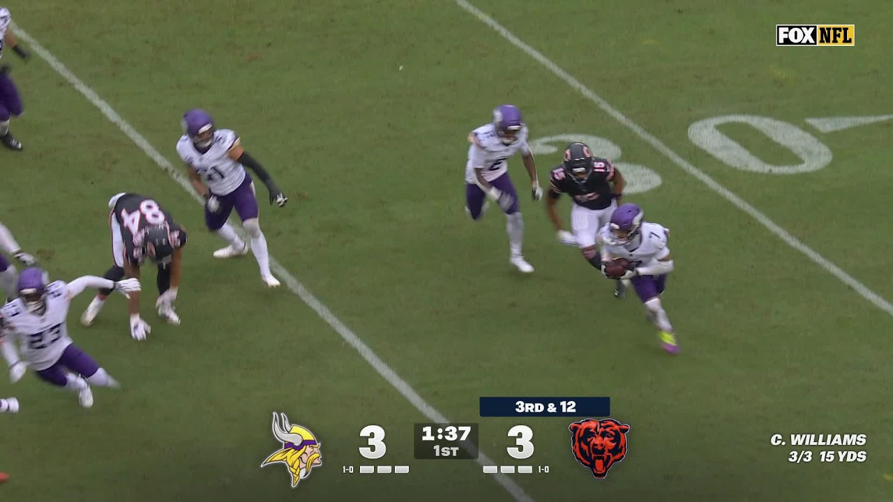 Byron Murphy picks off Caleb Williams