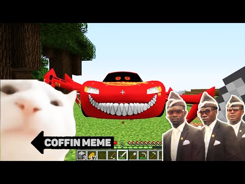I Found the Spider-McQueen.EXE in Minecraft - Coffine Meme