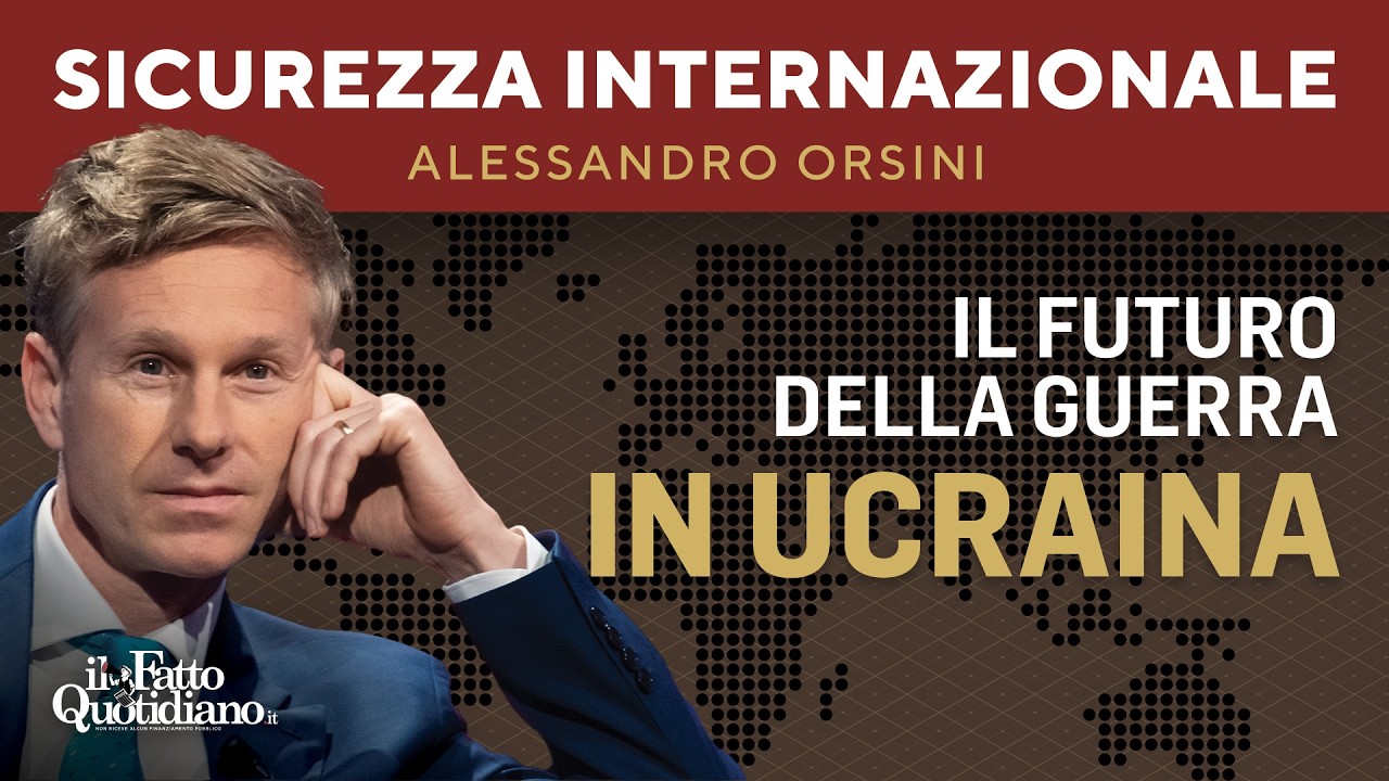 Il futuro della guerra in Ucraina. La diretta con Alessandro Orsini