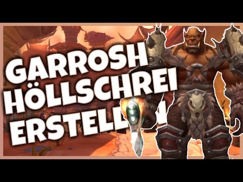 WOW😱ERSTELLE DIR SELBER GARROSH HÖLLSCHREI😱BROKKEN