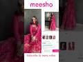 Meesho lehenga haul same dress collection on Meesho #shorts #youtubeshorts #meesho