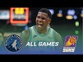 🐺 Anthony Edwards | First Round Highlights 2024 vs Suns 🐺 (ALL 4 GAMES)