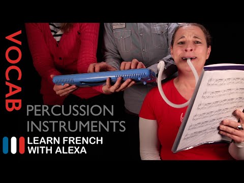 Wind Instruments in French basic French vocabulary from Learn French With Alexa