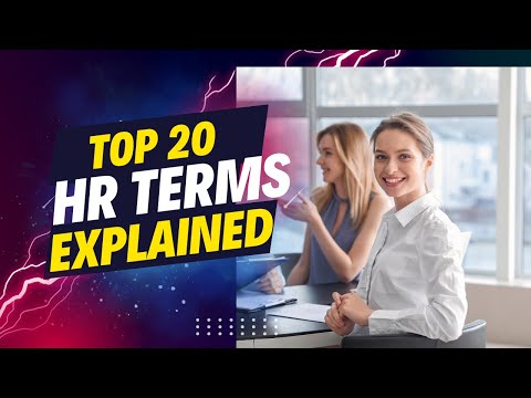 📚 Top 20 HR Terms Explained: Boost Your Workplace Vocabulary! 📚