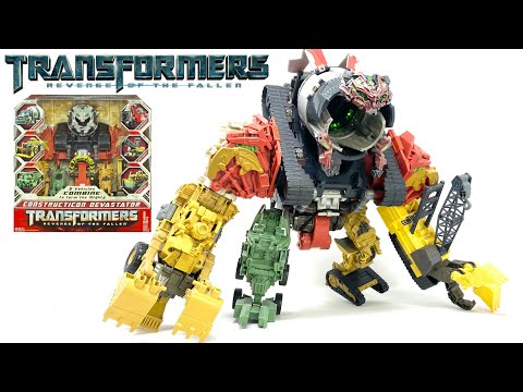 Transformers ROTF Supreme Class DEVASTATOR Throwback Review