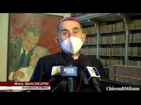 25 marzo 2021 Festa del Perdono, Messa dell'Arcivescovo all'Annunciata:  intervista a mons. Delpini
