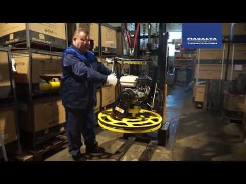 Предпродажная подготовка затирочной машины MT36-4