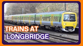 Trains at Longbridge railway station (20/01/2023)