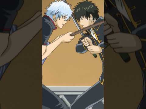 Gintoki and Hijikata's first clash! #gintama