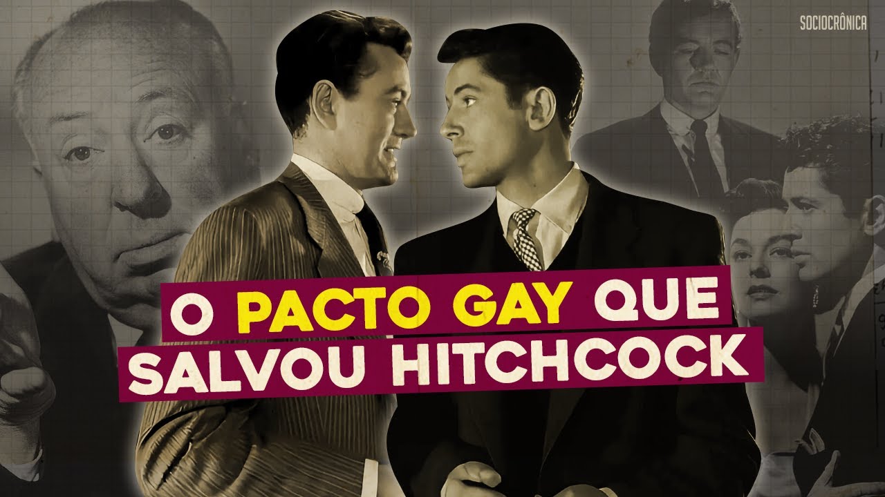 O VILÃO "GAY" DOS ANOS 50 QUE SALVOU A CARREIRA DO DIRETOR HITCHCOCK! #sociocronica