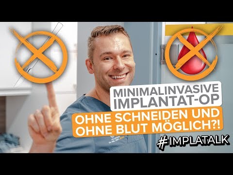 Dental implants without a scalpel and without blood! This is how minimally invasive guided implan...