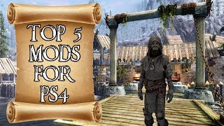 Top 5 Mods of the Month for Skyrim on PS4 #5