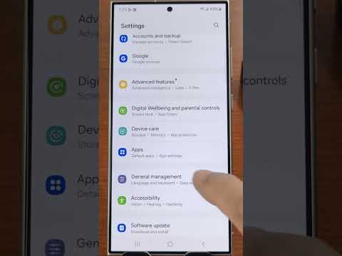 How to Change Language on Samsung Galaxy S24 Ultra #shorts
