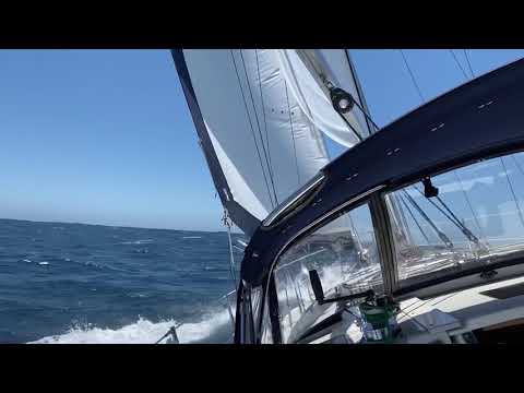 Catalina 36 Performance sailing off Long Beach California