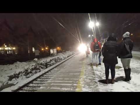 WJAZD NA STACJĘ WRONKI EP07-505 JAKO IC,,PRZEMYŚLANIN"