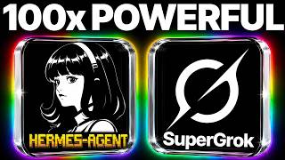 Hermes Agent + SuperGrok: Build ANYTHING!