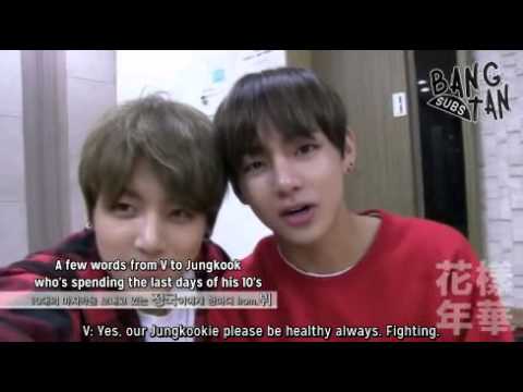 [ENG] 150430 Jungkook who's in his 10's ask the hyungs