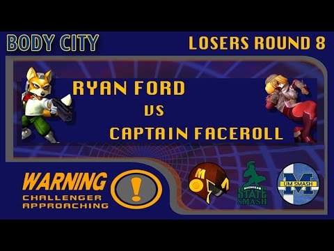 Body City - Ryan Ford (Fox) vs Captain Faceroll (Sheik) LB8