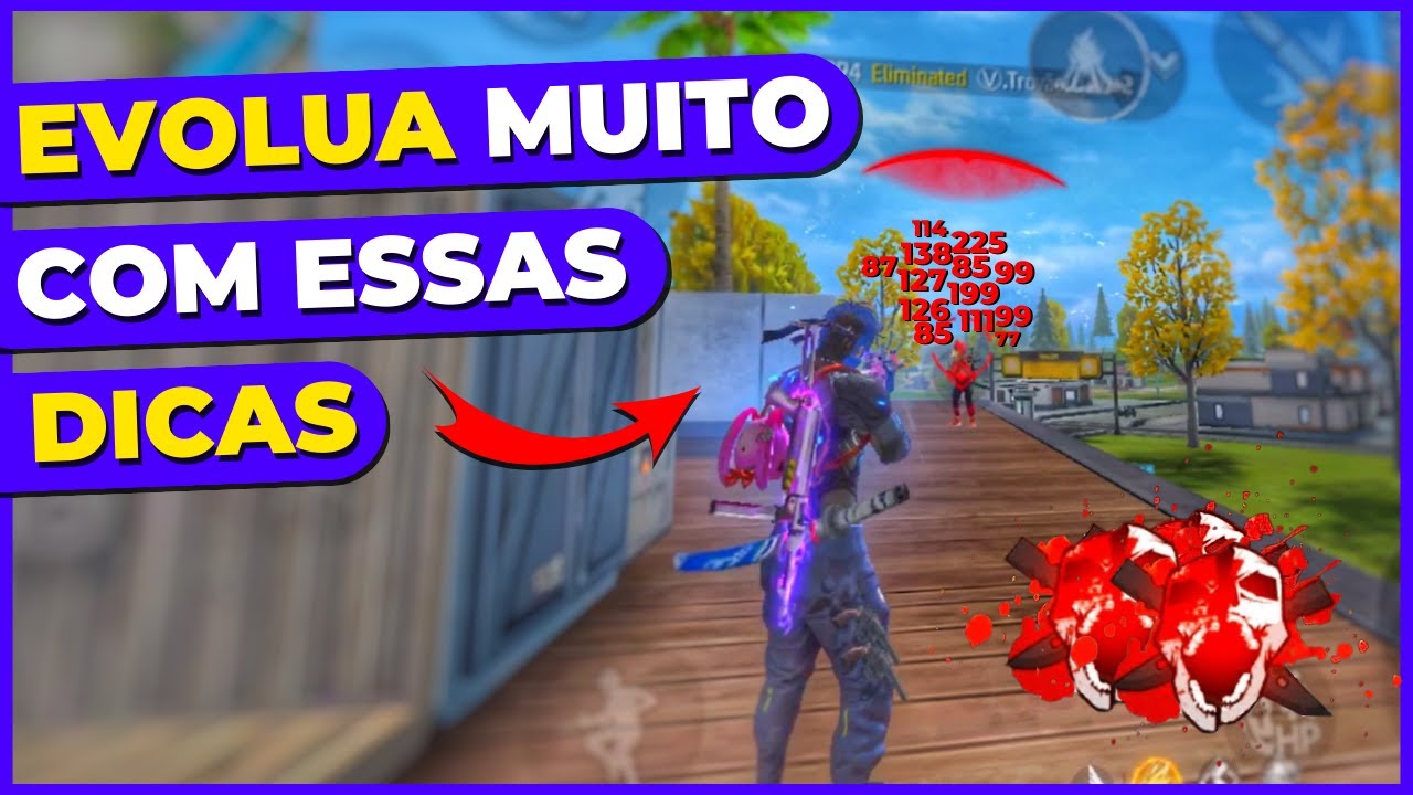 COMO MELHORAR A JOGABILIDADE NO FREE FIRE EM 2023 !! FREE FIRE DICAS