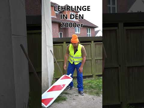 LEHRLINGE FRÜHER VS HEUTE