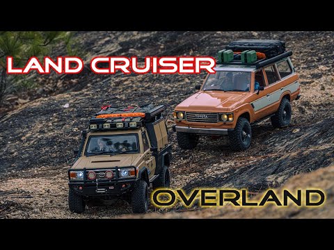 Scale RC Car TOYOTA Land Cruiser  FJ60 LC70 Off Load Overland