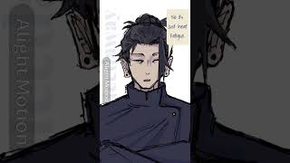 Cover art for Eye contact meme, gojo and geto