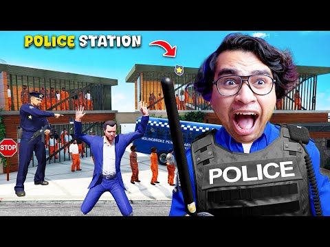 GTA V : Franklin Join Police Force And Raid Michael's House || Professor Of Pc Gaming