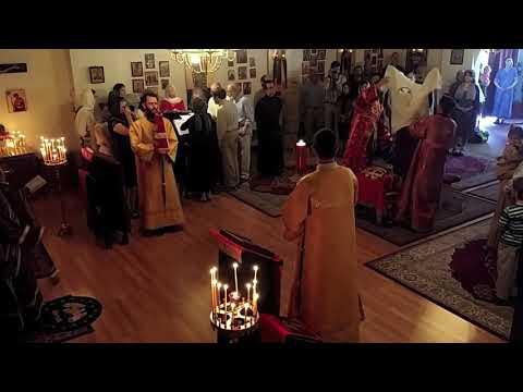 Hierarchical Liturgy - Entrance Prayers & Vesting the Bishop