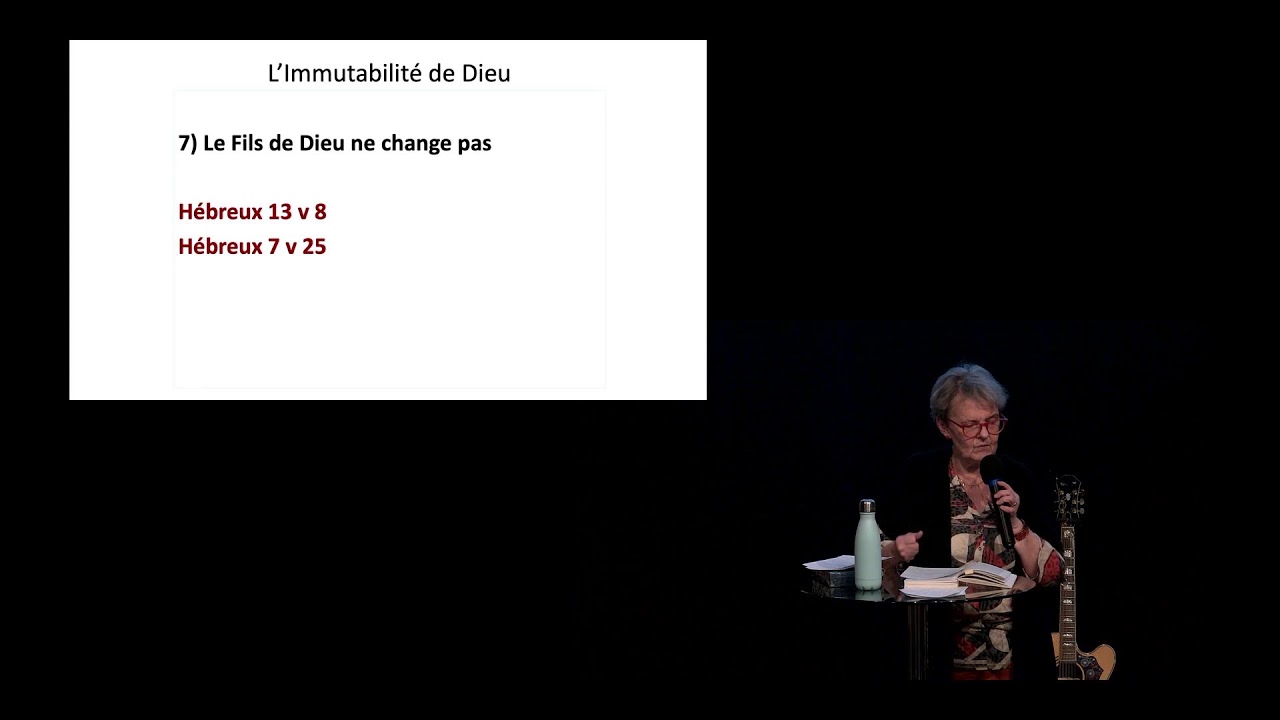 Dieu est immuable