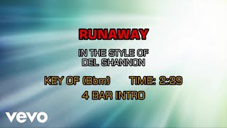 Del Shannon - Runaway (Karaoke)